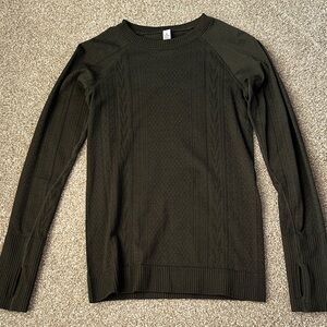 lululemon Long Sleeve Top - Dark Green